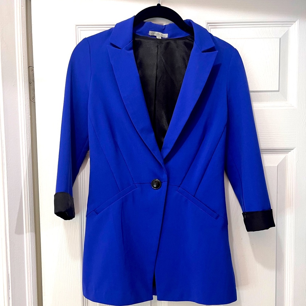 Charlotte Russe Blue Blazer